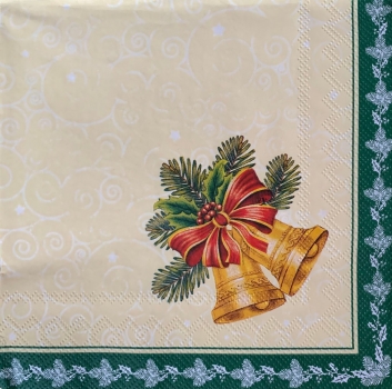 Serviette Glockengesteck